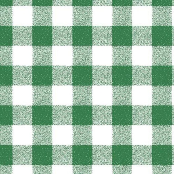 Gingham PVC Green
